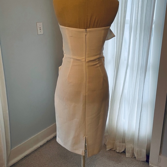 DO+BE White short strapless dress Size small - Picture 3 of 4